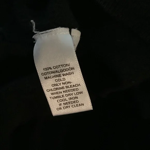 Black Loft Sweater 3/4 sleeve S - Picture 4 of 4